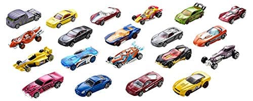 Hot WheelsToy Cars 20-Pack, Set of 20 Die-Cast 1:64 Scale Toy Sports & Race Vehicles for Kids & Collectors (Styles May Vary)