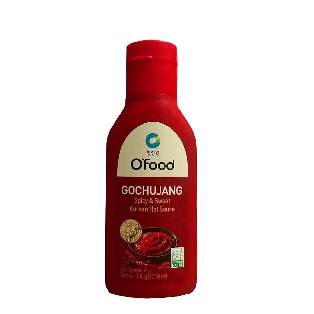 Red Pepper Sauce Gochujjang, Chung Jung One O'Food, Spicy-Sweet-Salty Funky , Red Chile Pepper Flakes, Korean Paste- 300g