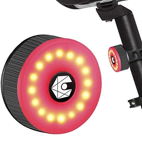 ELECFUN Bike Tail Light Sport LED Rear Bike Light USB Rechargeable, 3 Modes Red High Intensity Cycling Safety Flashlight, Helmet Light, Easily Clips On, Fits on Any Bikes, Helmets, Backpacks