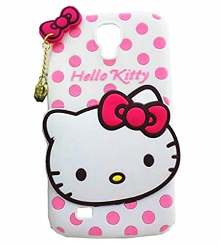 i9200 Case,Galaxy Mega i9200 Kitty Silicone Case,Bat King Cartoon Hello Kitty Silicon Gel Rubber Case Cover Skin for Samsung Galaxy Mega i9200 6.3 inch(White Kitty)