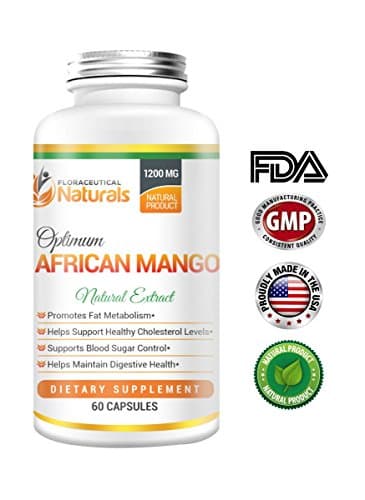 Natural African Mango Extract Dietary Supplements| Irvingia Gabonensis Extract Supports Blood Sugar Control | Maintain Digestive Health | Promote Metabolism.