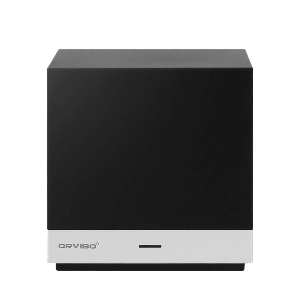 ORVIBO IR Remote Control Hub Box Compatible with Alexa, Magic Cube Wireless Controller Smart Home WIFI Remote Control for android IOS phone (black)