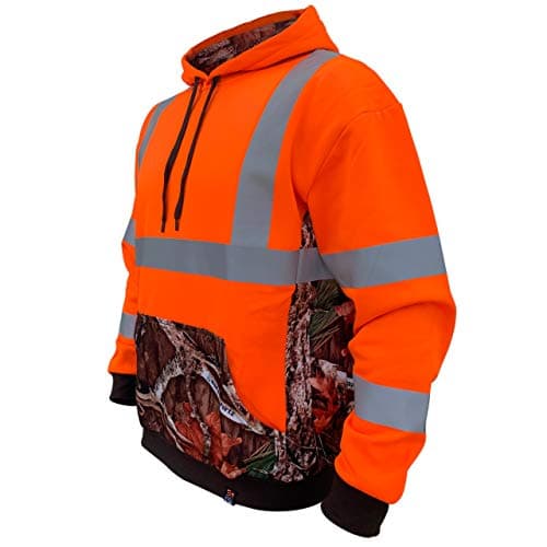 SafetyShirtz SS360 Deepwoods Camo Safety Hoody ANSI Class 3