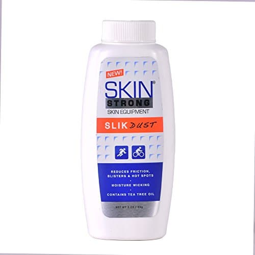 Skin Strong SLIK DUST Anti-Friction, Anti-Fungal Powder Eliminates Blisters and Prevents Foot Odor and Shoe Odor. Will Not Clump or Break Down Like Other Powders. Long Lasting Protection!