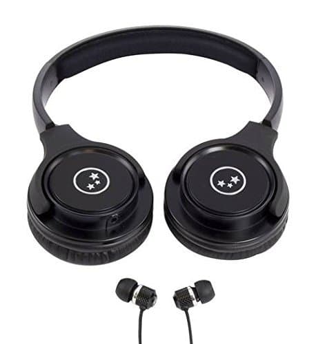 Able Planet Linx Audio - Stereo Headphones + Sound Isolation Earphones