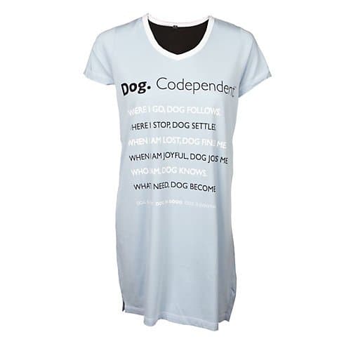 Dog is Good Dog.Codependent Sleep Shirt MED