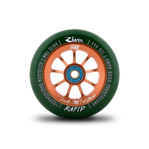 River Rapid 110mm Jack Colston Signature Wheel Green/Copper (Pair)