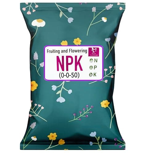NPK 0-0-50 for Fruiting and Flowering for Gardening | Must for Mature Plants about to Fruit/Flower (400 gm)