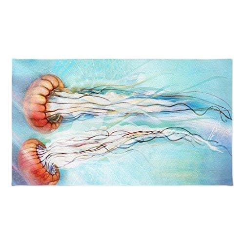 Jelly Fish Floor Mat Door Mat Rug Inside Rubber Doormat 23.6''(L) x 15.7''(W)