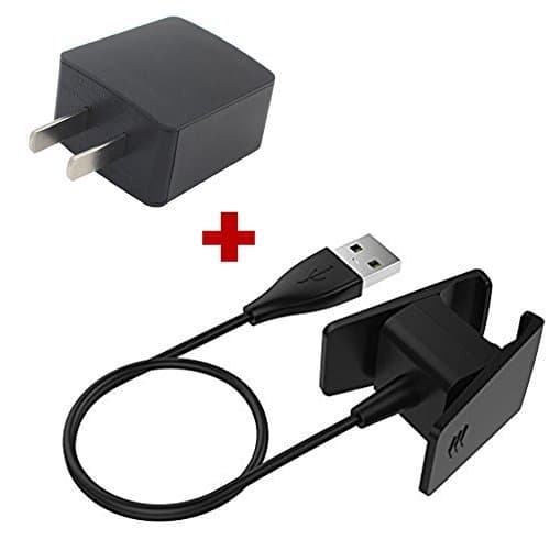 Fitbit Charge 2 Cable Charger, Replacement Fitbit Charge 2 USB Charging Cable + Fitbit Charge 2 Charger Adapter for Fitbit Charge 2 Fitness Tracker Watch by FimiTech