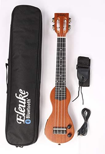 Bluetooth EleUke Peanut CPE-MH Concert solidbody silent Electric Ukulele (Concert)