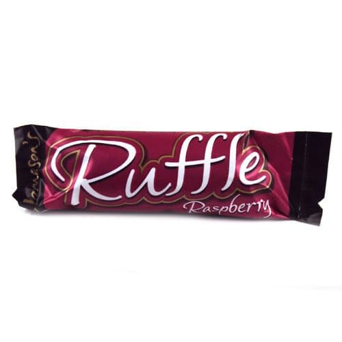 Jamesons Ruffle Raspberry Bar 28g