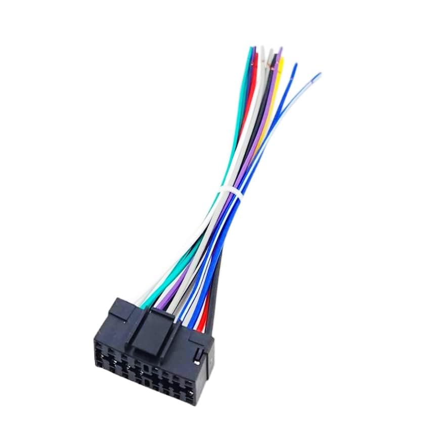 Goodsby Harness Wire Replacement for Sony Car Stereo CDX-F7710 CDX-F7715X CDX-GT24W CDX-GT240 CDX-GT565UP CDX-GT640UI CDX-GT700HD CDX-GT710 CDX-H910UI CDX-M60UI DSX-MS60 MEX-BT39UW XAV-601BT XAV-602BT