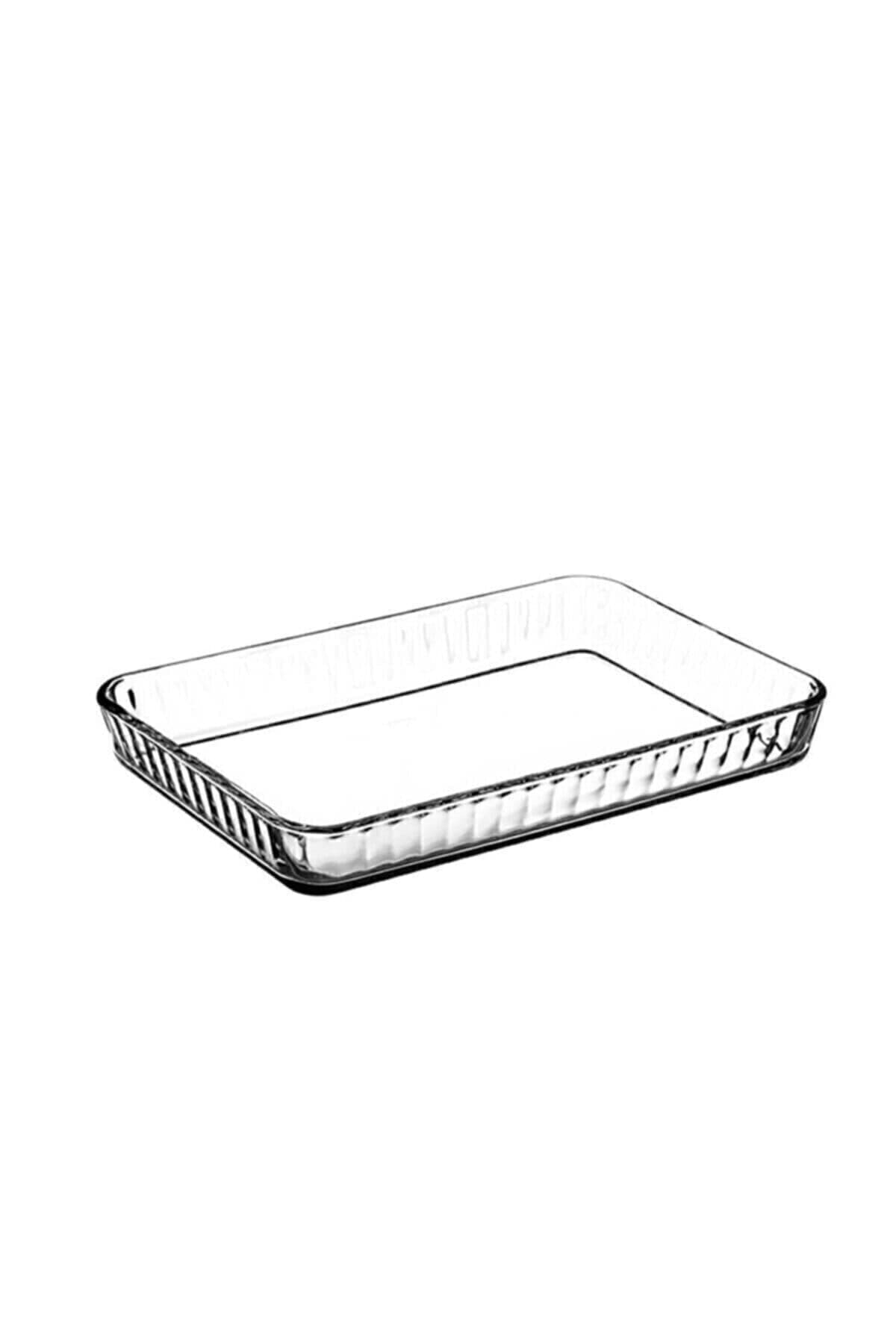 Borcam glass baking dish, dish serving glass, Pasabahce