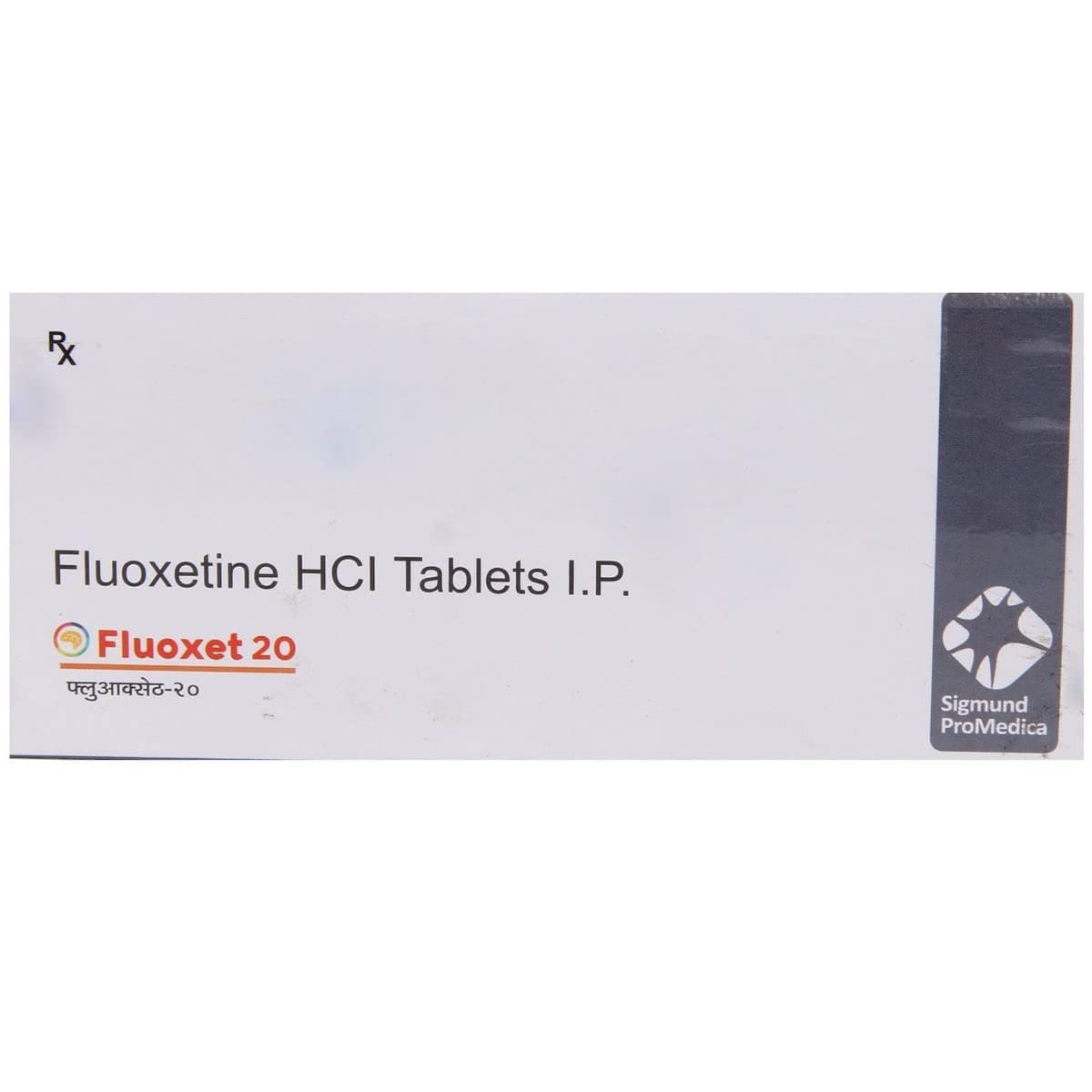 Fluoxet 20 - Strip of 10 Tablets
