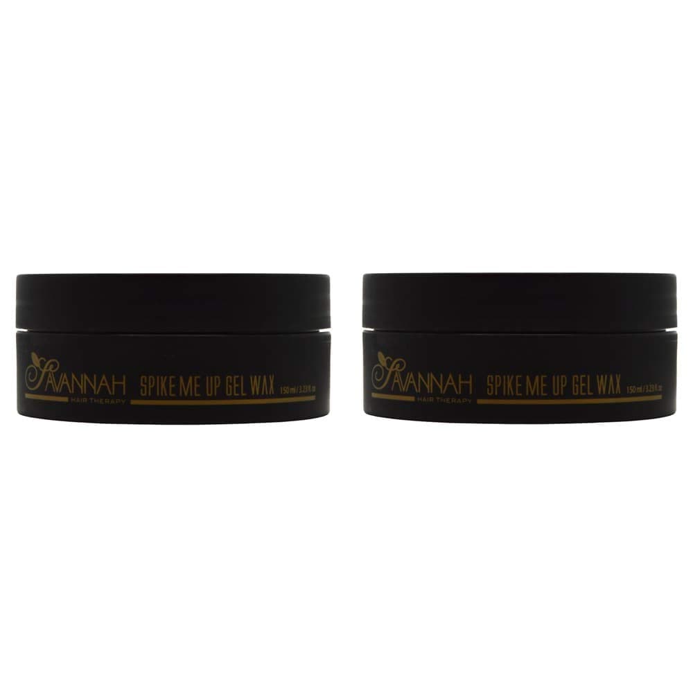 Savannah Hair Therapy Spike Me Up Gel Wax 5.07oz / 150ml "Pack of 2"