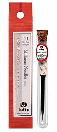 Japanese Hand Sewing Needles - Tulip Milliners Needles - Big Eye - Size 1