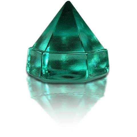 TreasureQuest Shoppe Small Turquoise Deck Prism