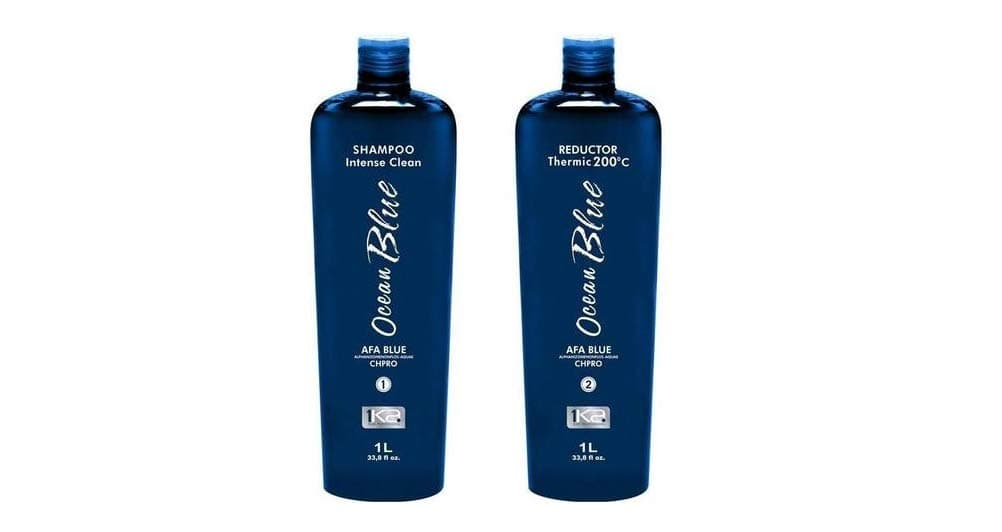 Ocean Blue Shampoo and Reductor - 1Ka Brazilian Keratin Hair Treatment