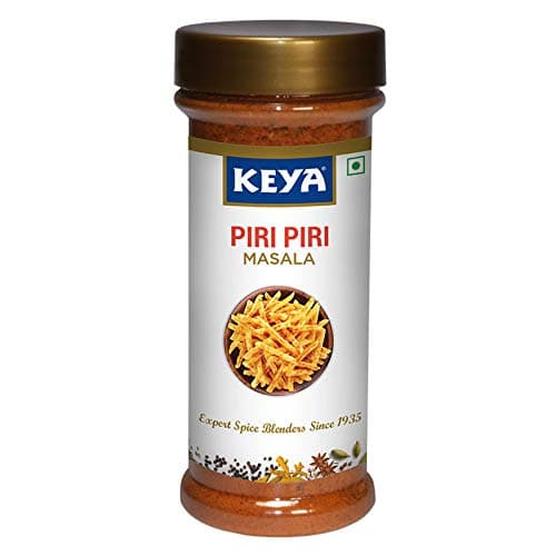 Keya Piri Piri Masala Exotic Spices Blend for French Fries an All Purpose Seasoning, Perfect for Pop Corn, Pasta, Fries 150gm