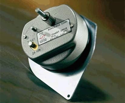 725R084 Sonceboz Windup Chart Drive, 24Hr/7Day Duration with 9 Day Windup
