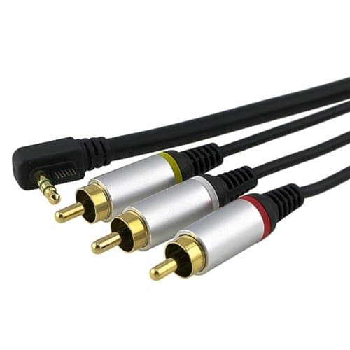 eForCity® AV Composite Cable Compatible With Sony PSP 2000 / PSP 3000