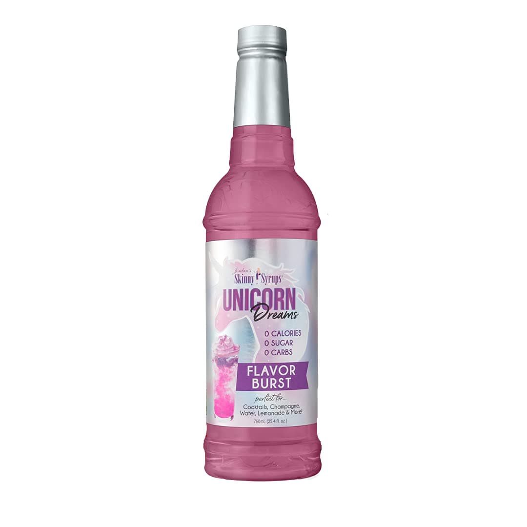 Jordan's Skinny Syrups Sugar Free Unicorn Syrup | Gluten Free | Keto | Kosher | Made in the USA