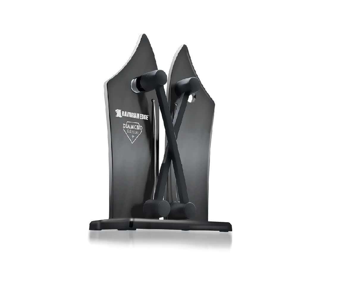 Bavarian Edge Diamond Edition Knife Sharpener, Black