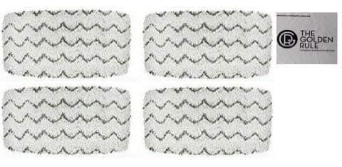 Steam Mop Pads Compatible with Bissell Symphony Steam Mop Pads, Compatible with Bissell Symphony Pet Steam Mop Pads, Compatible with Bissell Symphony Mop Pads 1252, 1132 (4 Pads)