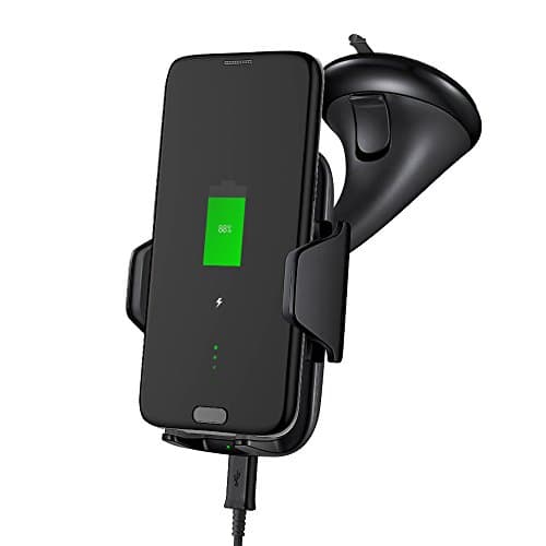 myautospcl Wireless Charger Car Mount,QI Inductive Charging Vehicle Dock,Multi Coils for Samsung/Nexus/Lumia Cell Phones