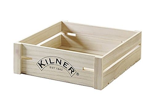 Kilner Wooden Storage Crate Ideal For Jars or Vegetables, Beige