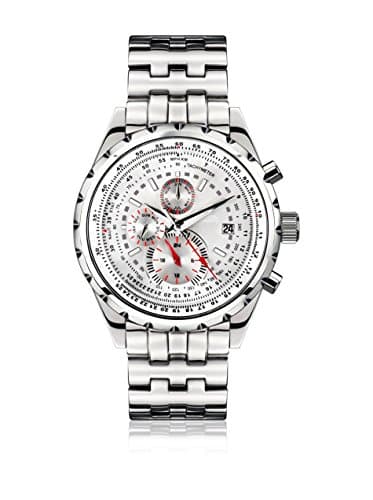 Men's Automatic Watch Stahlfighter Silver