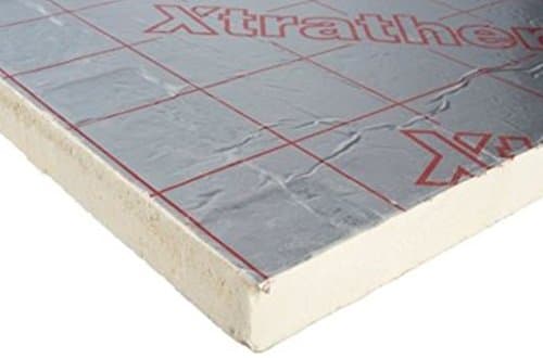 Xtratherm 50mm High Performance Polyisocyanurate Foam Insulating Sheet for Floor or Roof