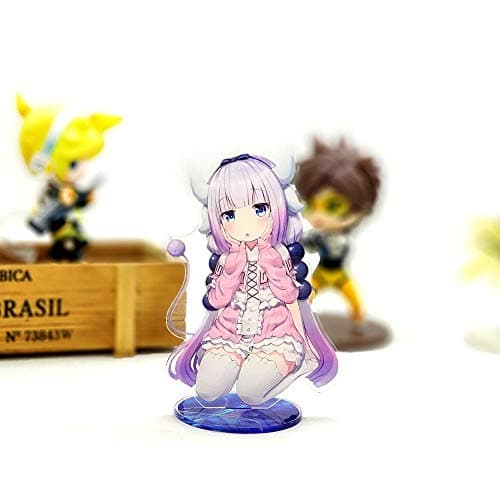 Game Store America Kobayashi-san Chi No Maid Dragon Miss Kamui Kanna Acrylic Stand Figure Model Plate Holder Cake Topper Anime