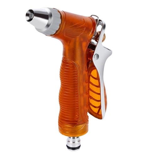 iTavah Garden Spray Nozzle High Pressure Heavy Duty Sturdy Metal Adjustable Hand Sprayer with Trigger Flow Control Setting for Car Wash,Plant Watering,Pet Showering