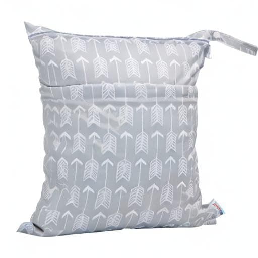 ALVABABY 3pcs Baby Cloth Diaper Wet/Dry Bags|Waterproof Reusable with Two Pockets|Travel, Beach, Pool, Daycare, Soiled Baby Items,Yoga,Gym Bag for Swimsuits or Wet Clothes 3L-YX36