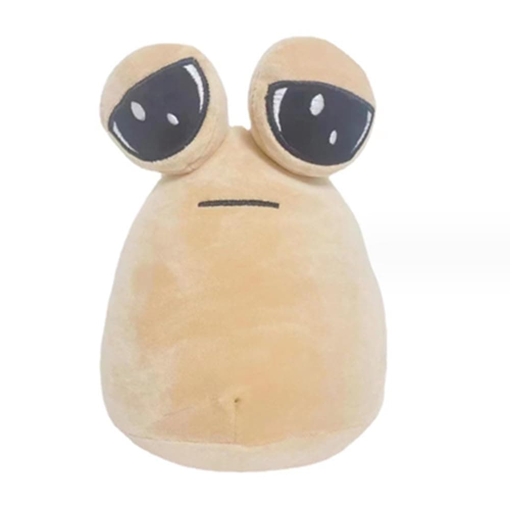 22cm/8.6in Pou Plush,Alien Pou Plush Toy,Kawaii Alien Stuffed Plush Doll Plushie Stuffed Animal Pou Doll,Children's Day Gift