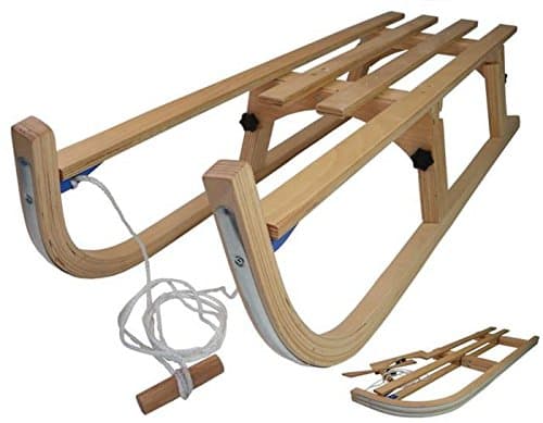AlpenGaudi Snow Rodel 90 Folding Wooden Sledge- Pallet Of 32