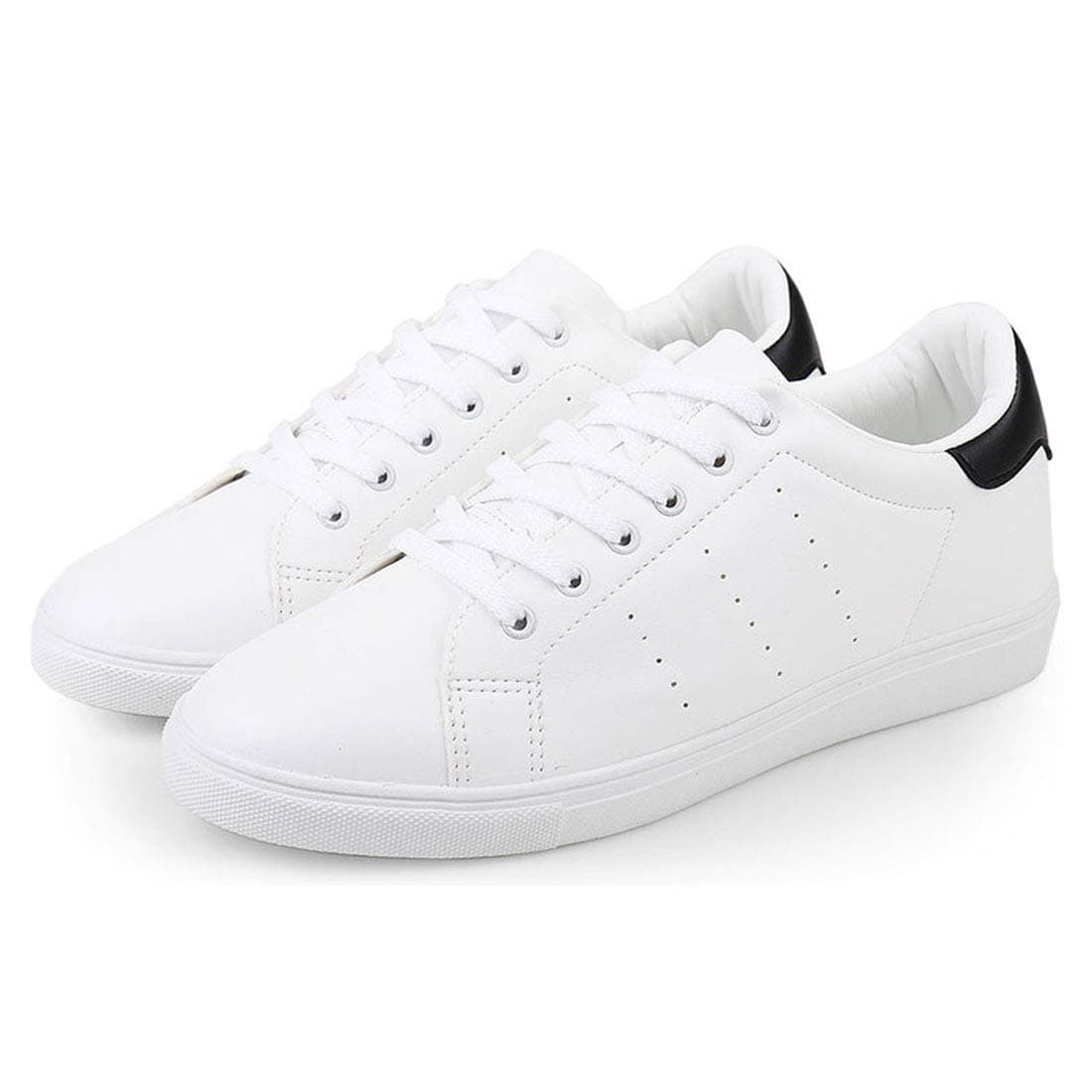 2.36 Inches Taller Height Increasing Elevator Shoes Sneakers (US8/ KOR260, White)