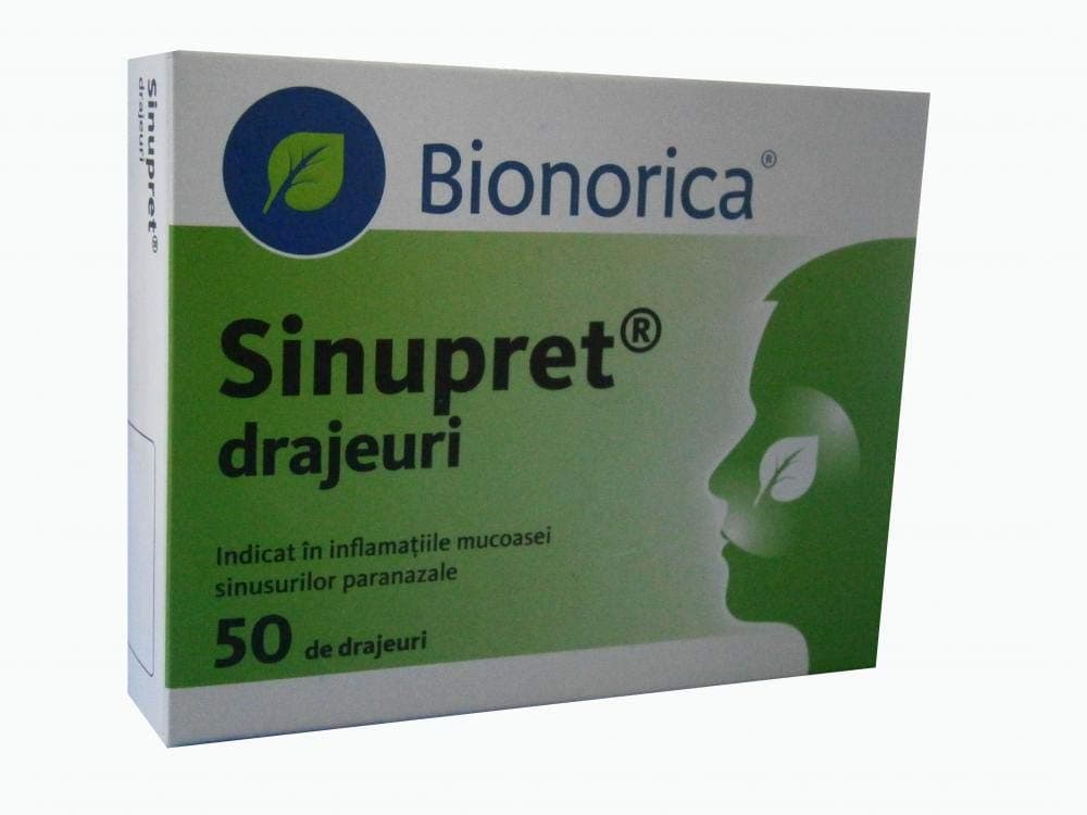 Sinupret By Bionorica Sinupret Adult Strength, 50 Tab ( Multi-Pack)