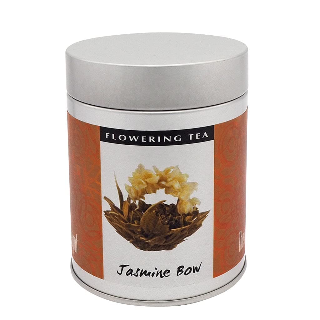 The Exotic Teapot - Jasmine Bow Flowering Tea, 5 Blooming Tea Balls, Jasmine Green Tea, Vacuum Sealed