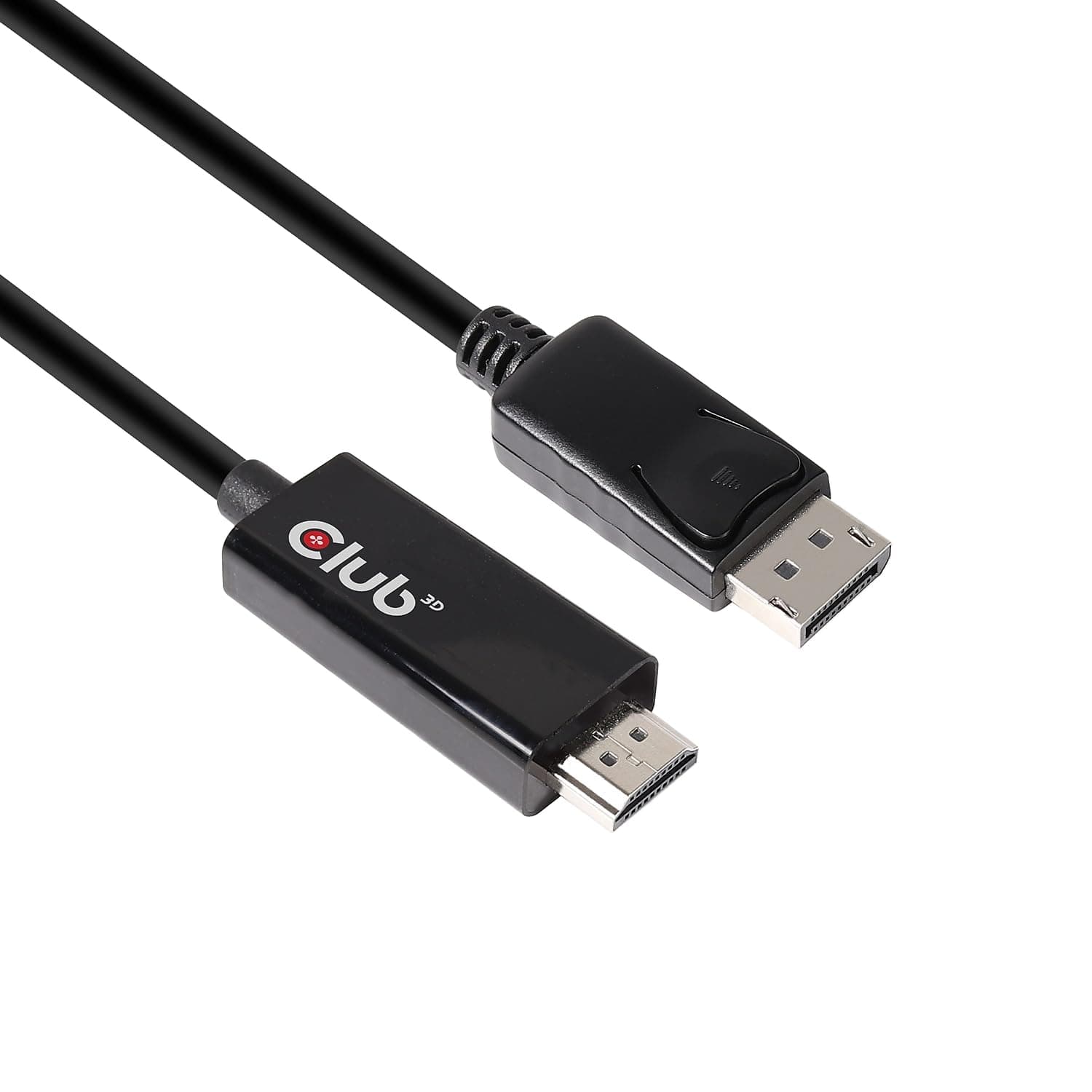 Club 3D CAC-1082 DisplayPort 1.4 Cable to HDMI 2.0b Active Adapter Male/Male 2m/6.56 ft