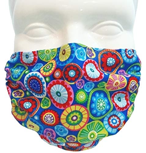 Breathe Healthy Face Mask; Adjustable Ear Loops, Washable; Medallions Design (Child)