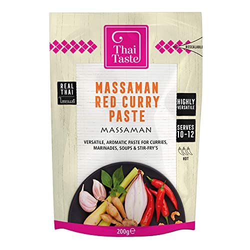 Thai TasteMassaman Red Curry Paste 200g
