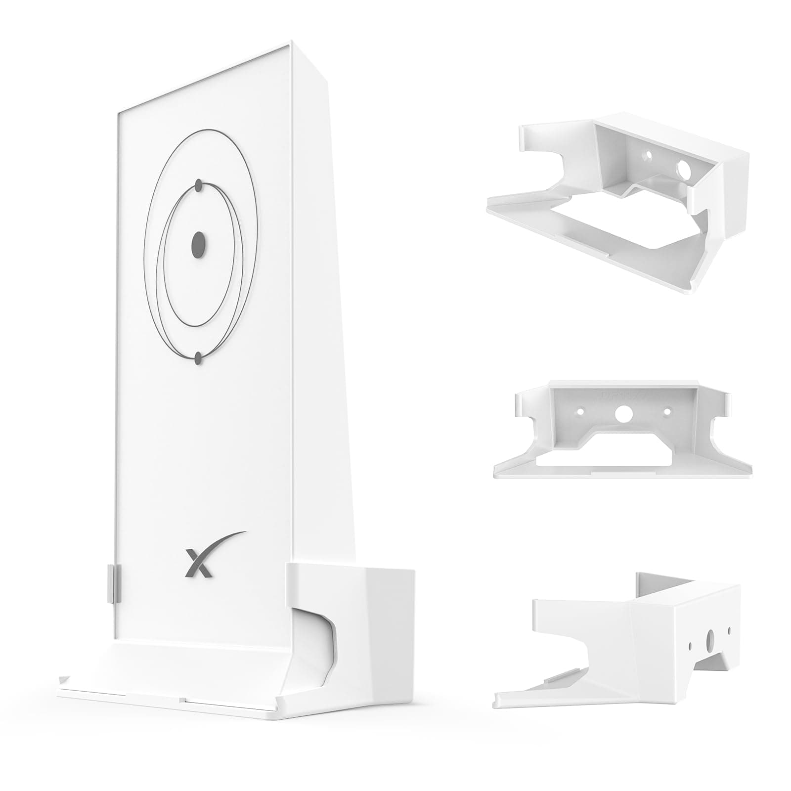 StarLink Mount for Wall, Router Protection Brackets Holder for Star Link Mesh Router V2, Signal Integrity Space Saving, Starlink Internet Kit Satellite ABS Stability Wall Holder