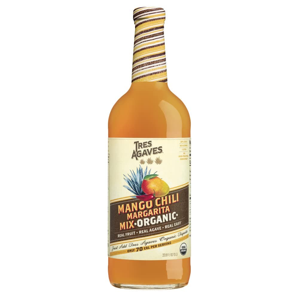 Tres AgavesOrganic Mango Chili Margarita Mix 1LUSDA Organic