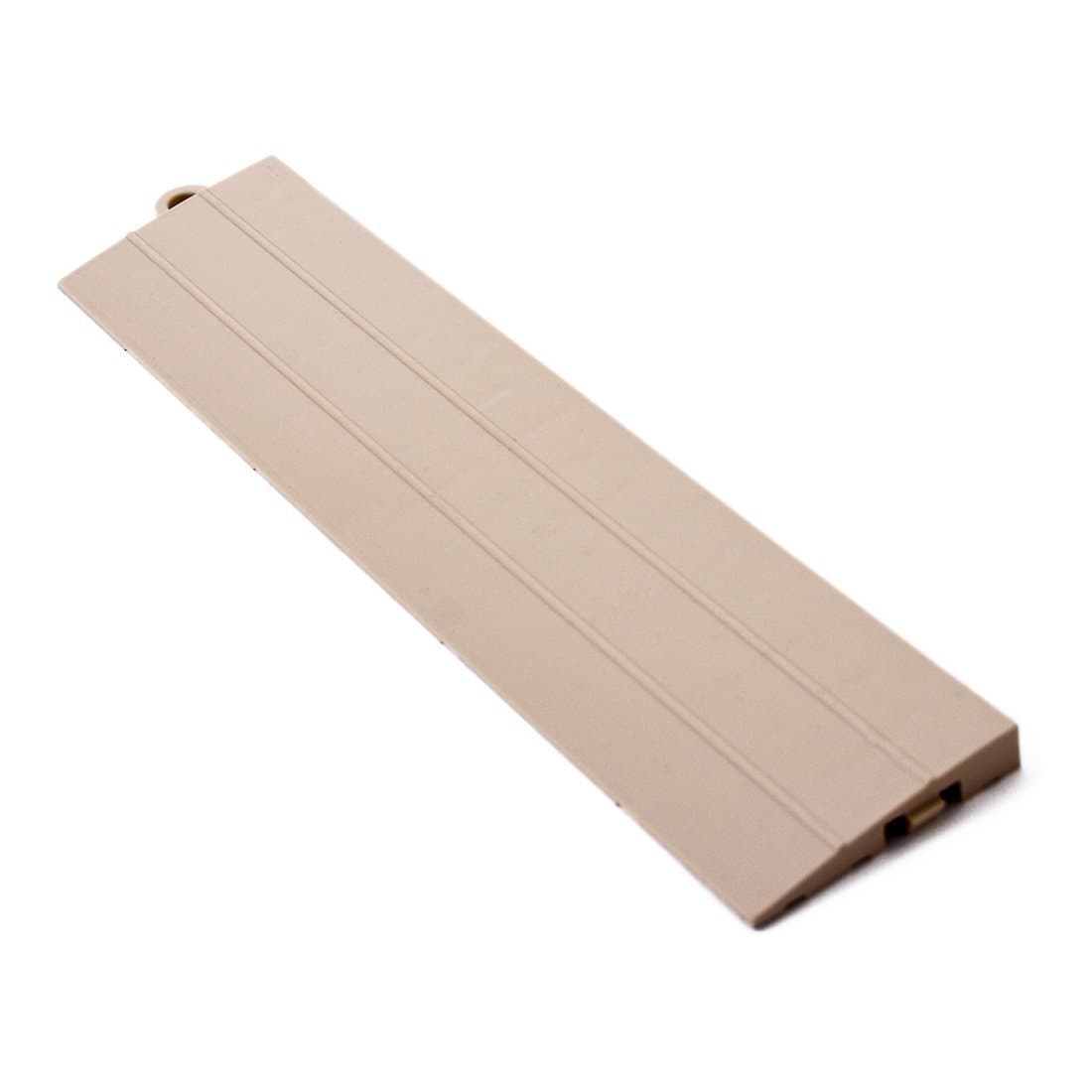 Speedway Garage Tile F789453BE Garage Floor Female Ramp Edges with out Loops, Beige