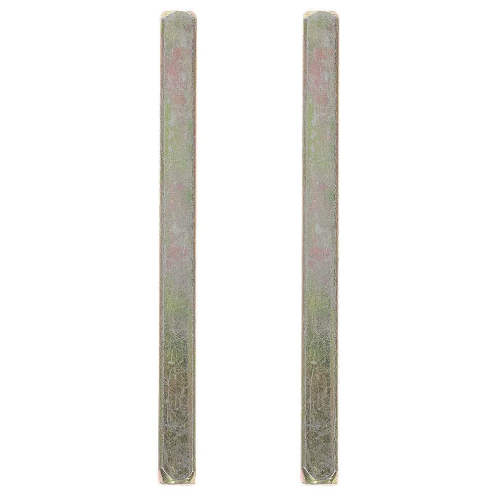 Angoily 2pcs Spare Door Handle Spindle Bar 65mm Door Knob Spindle Iron Door Spindles Replacement Hinged Door for Home Interior Doors Supplies
