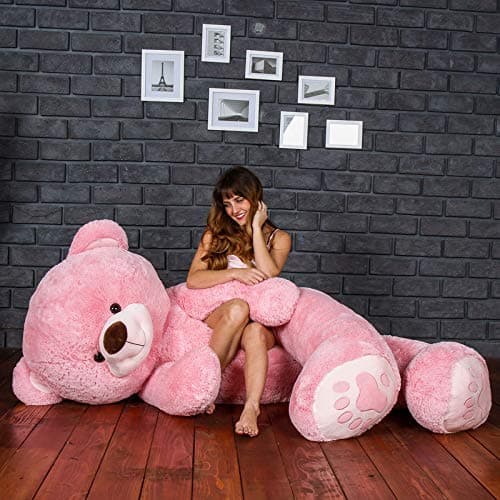 BACK BANCHERS Teddy Bear for Girls, Teddy Bear Soft Gift 2 Feet Original Pink (New)