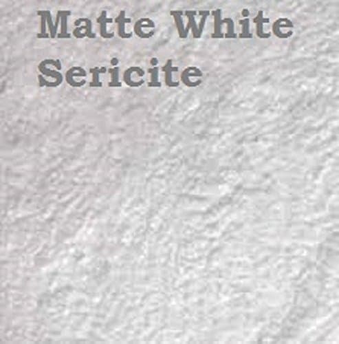 Matte White Sericite Mica Non Shimmering Aluminum Potassium Silicate 1 Ounce Bag